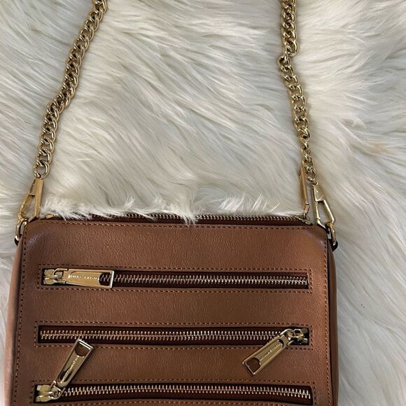 Rebecca Minkoff Brown Shoulder Bag Excellent Condition - Picture 7 of 8